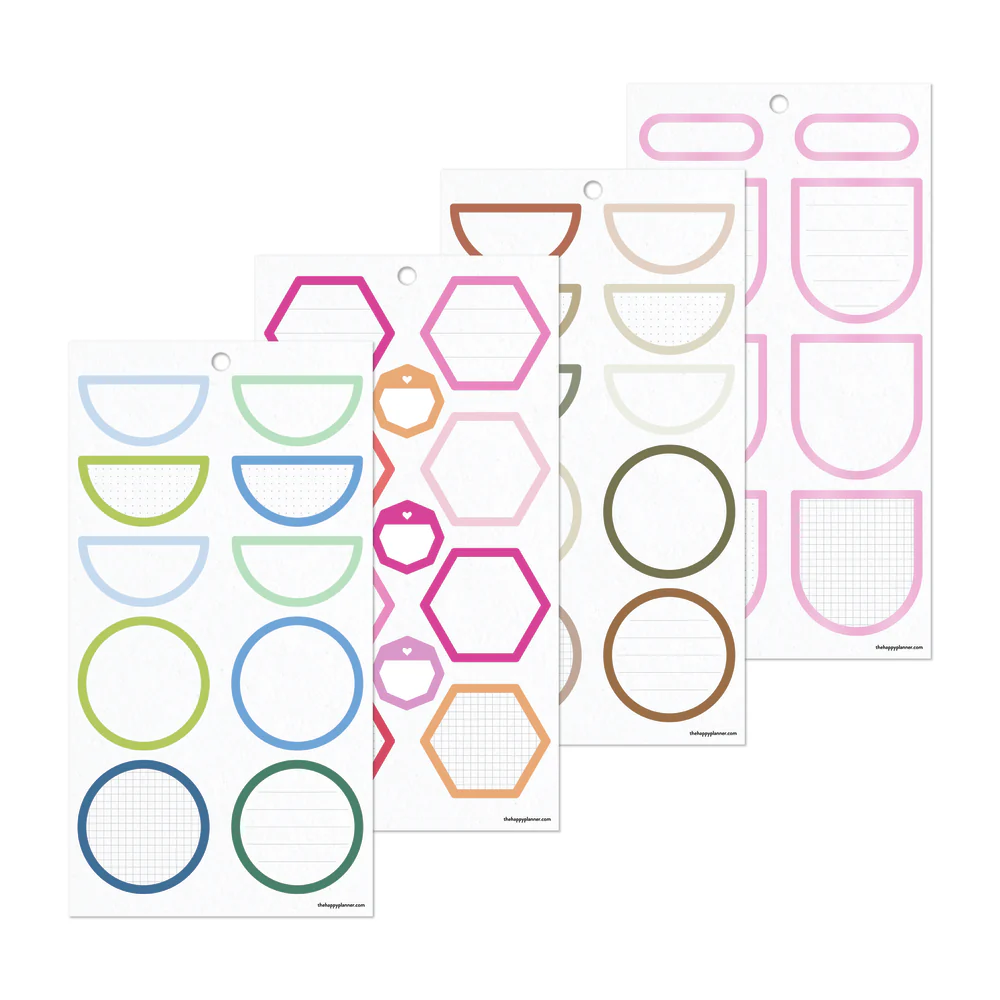 Bright Colorful Boxes - Value Pack Stickers - Big - Image 7