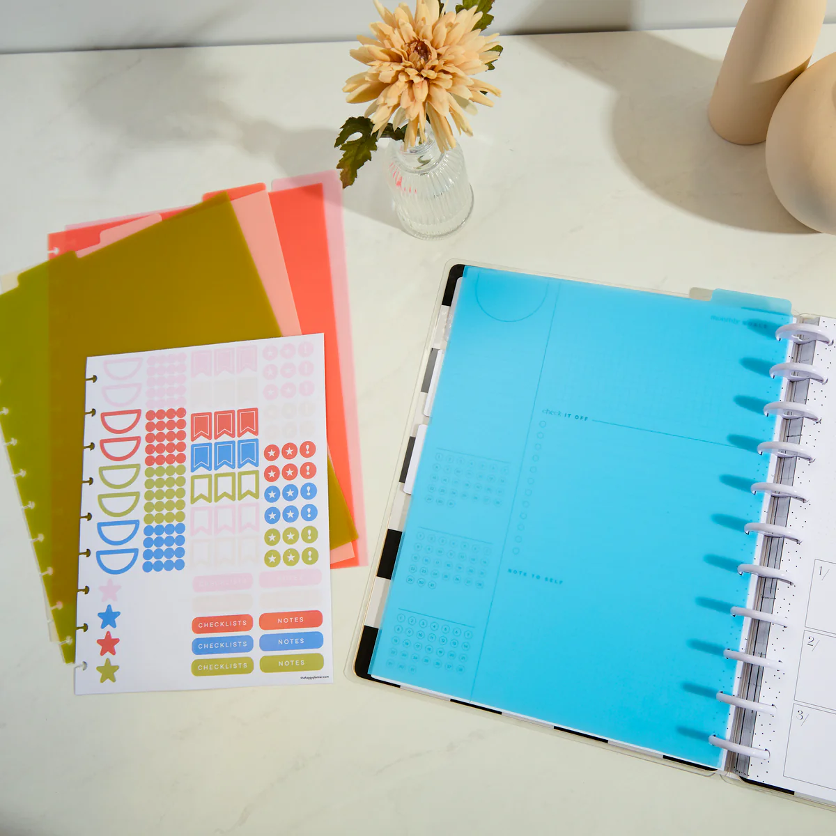 Bright Day - Big Plastic Dividers - 5 Pack - Image 2