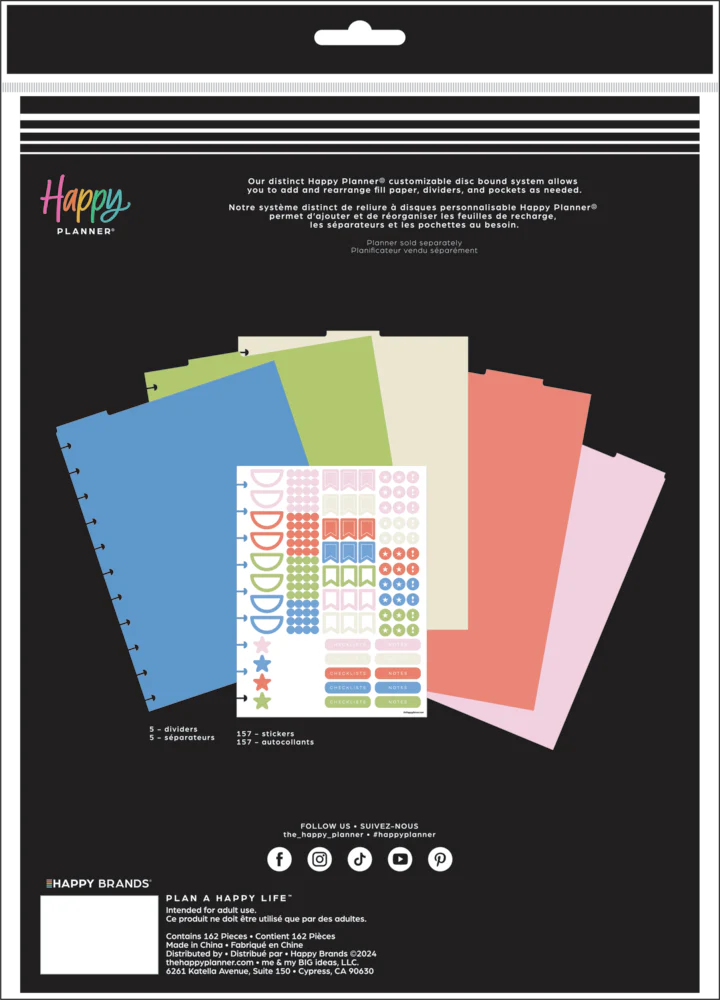 Bright Day - Big Plastic Dividers - 5 Pack - Image 7