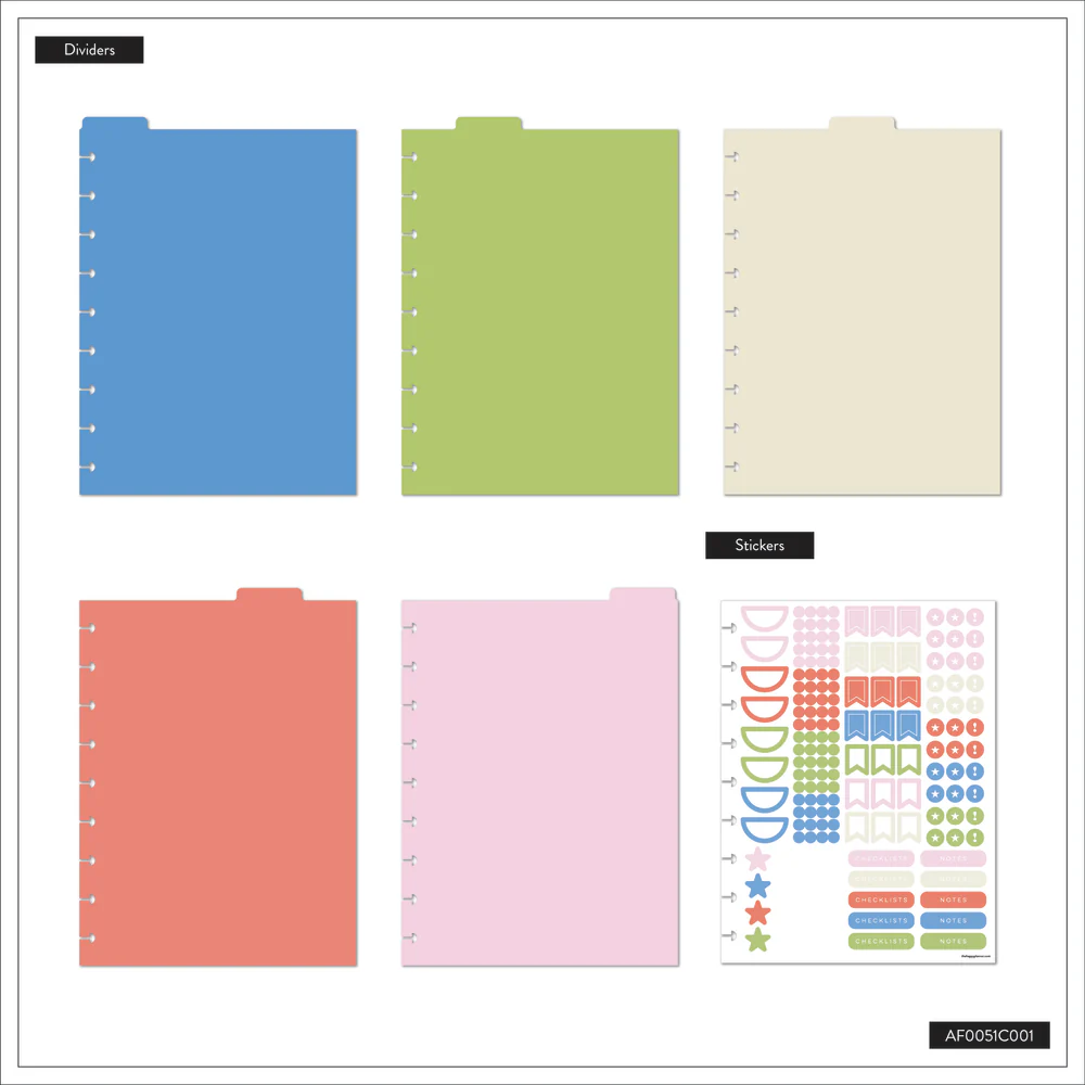 Bright Day - Classic Plastic Dividers - 5 Pack - Image 5