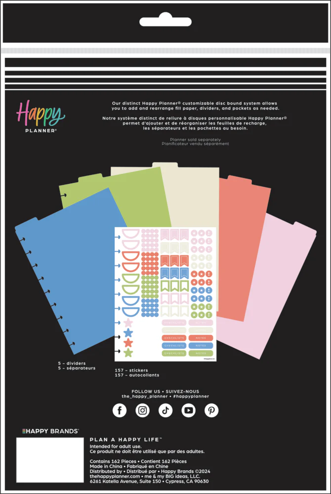 Bright Day - Classic Plastic Dividers - 5 Pack - Image 6