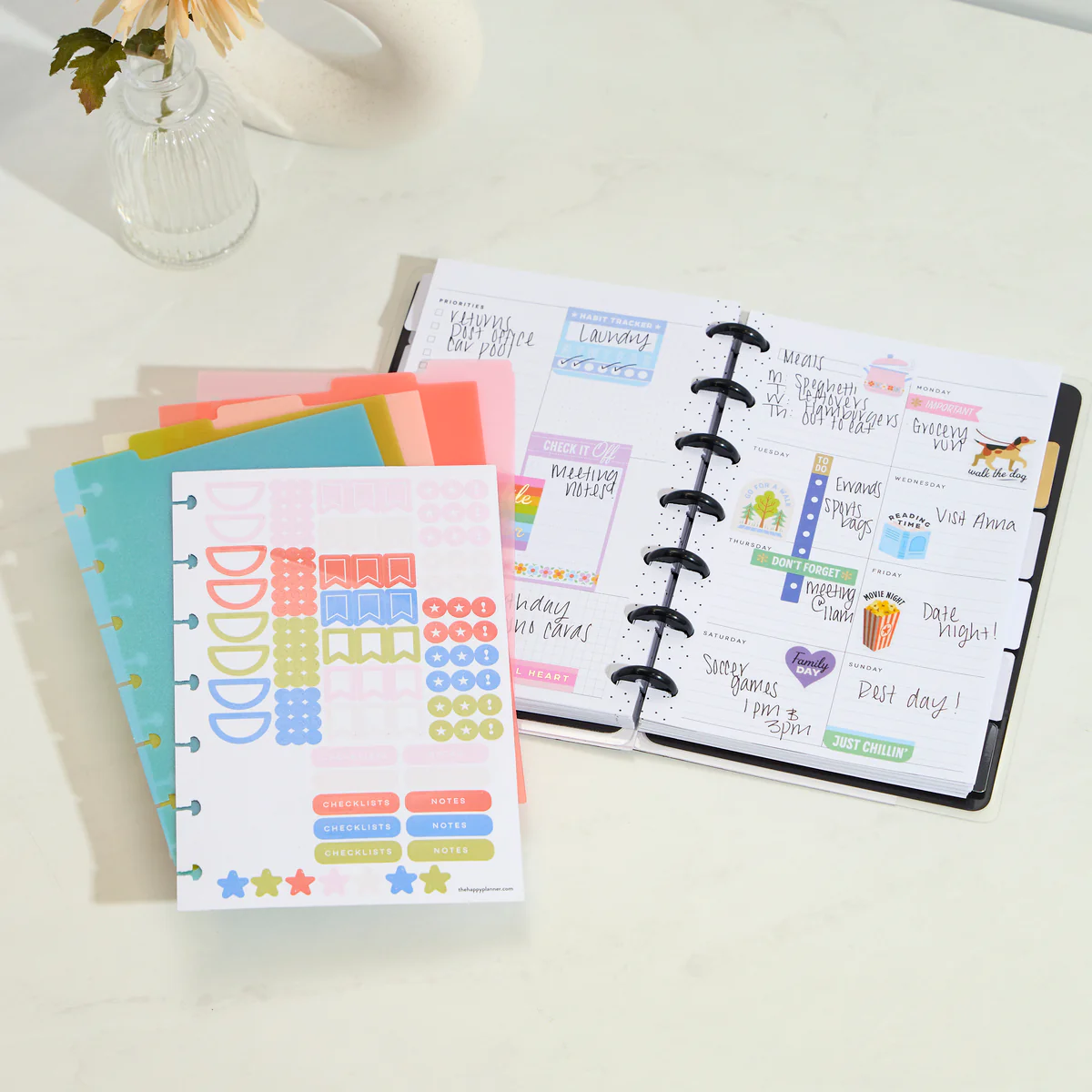 Bright Day - Mini Plastic Dividers - 5 Pack - Image 3