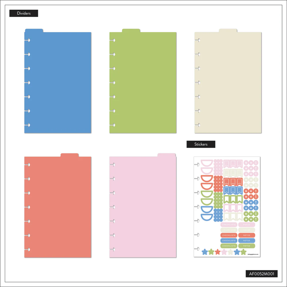 Bright Day - Mini Plastic Dividers - 5 Pack - Image 5