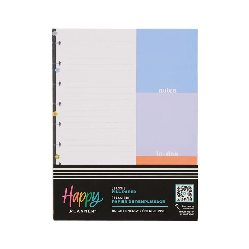Bright Energy - Dotted Lined Classic Filler Paper - 40 Sheets - Image 8