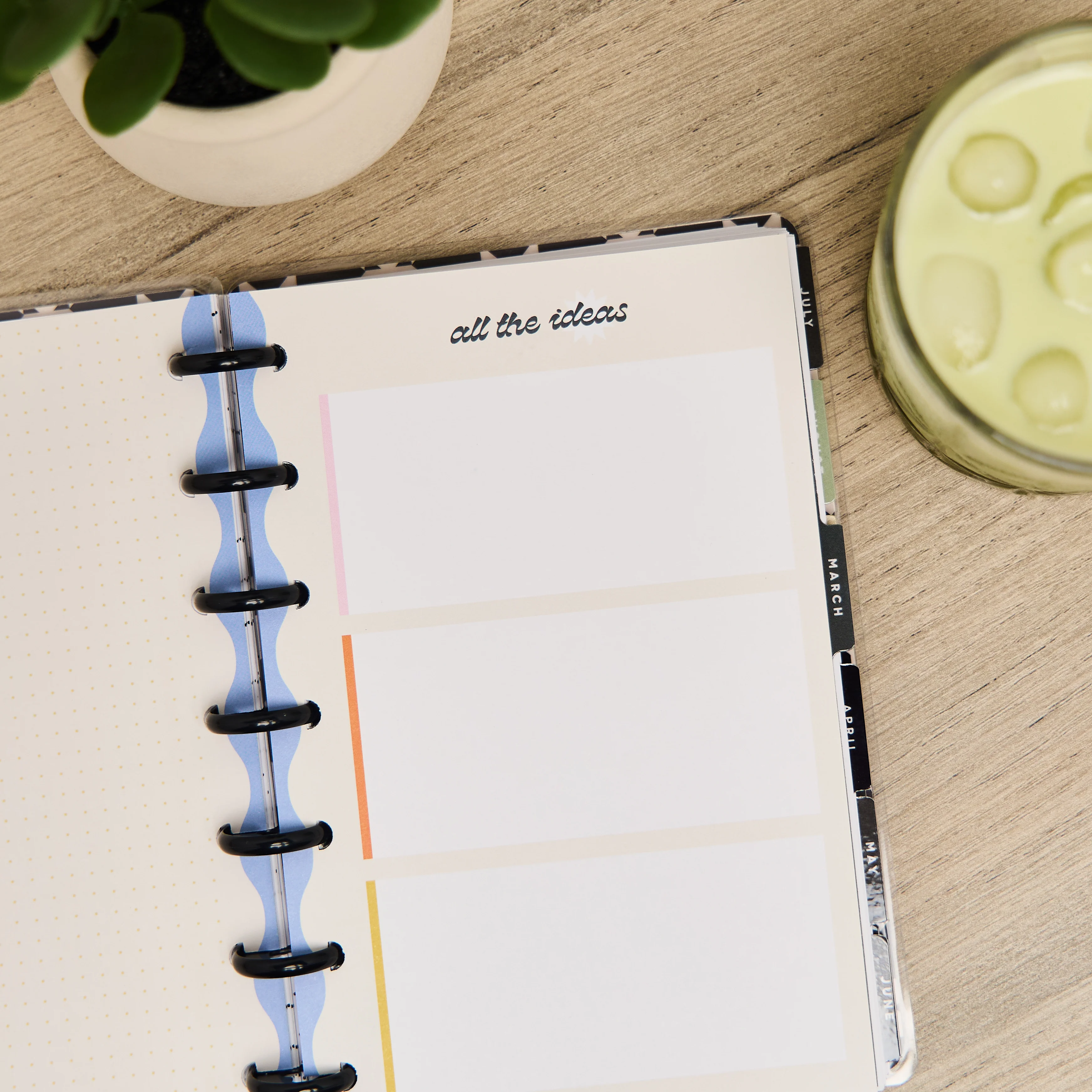 Bright Energy - Dot Grid Mini Filler Paper - 40 Sheets - Image 2