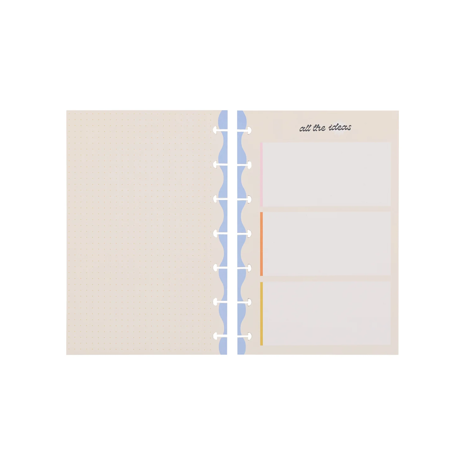 Bright Energy - Dot Grid Mini Filler Paper - 40 Sheets - Image 7