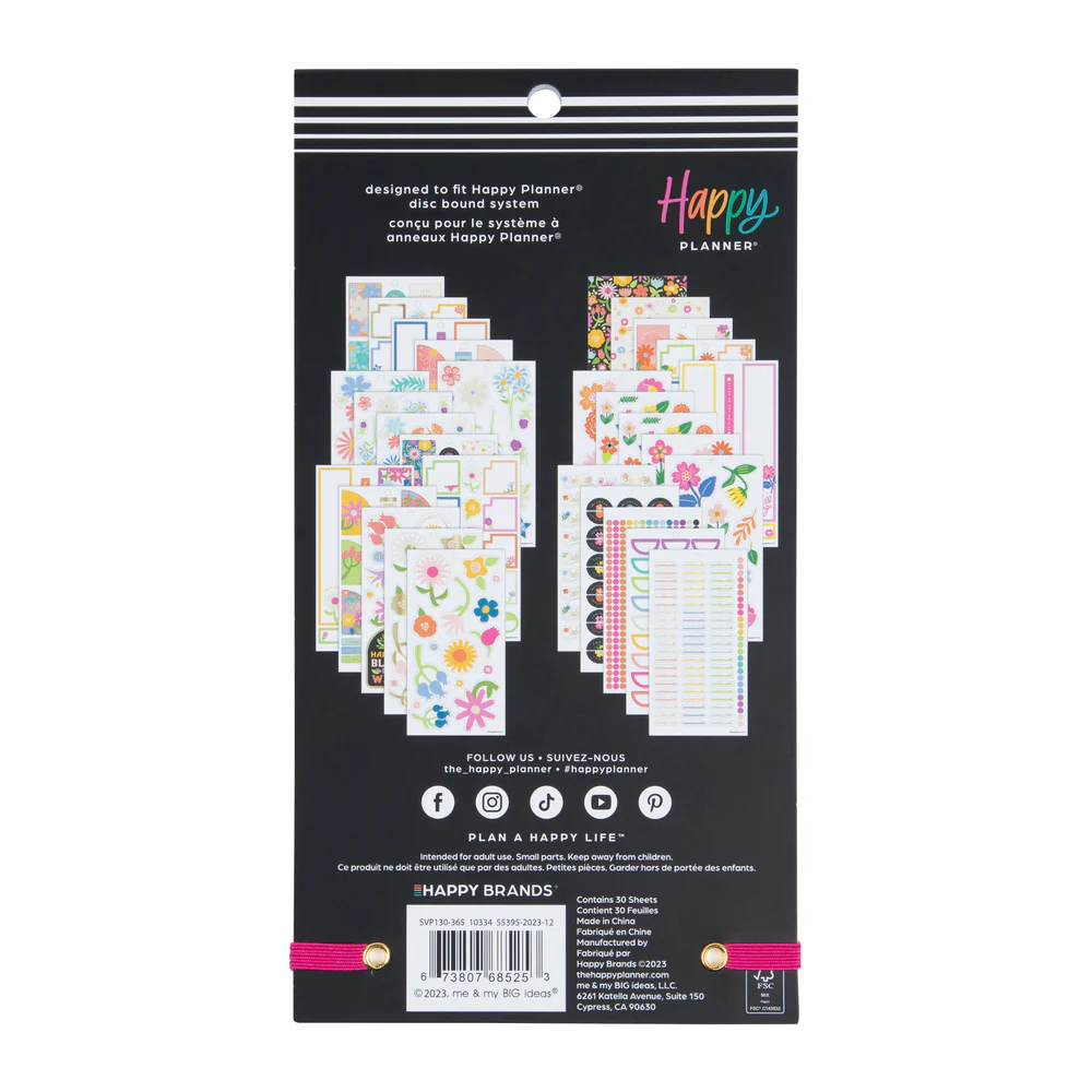 Bright Florals - Value Pack Stickers - Image 6