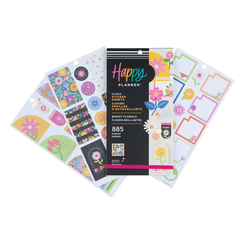 Bright Florals - Value Pack Stickers - Image 7