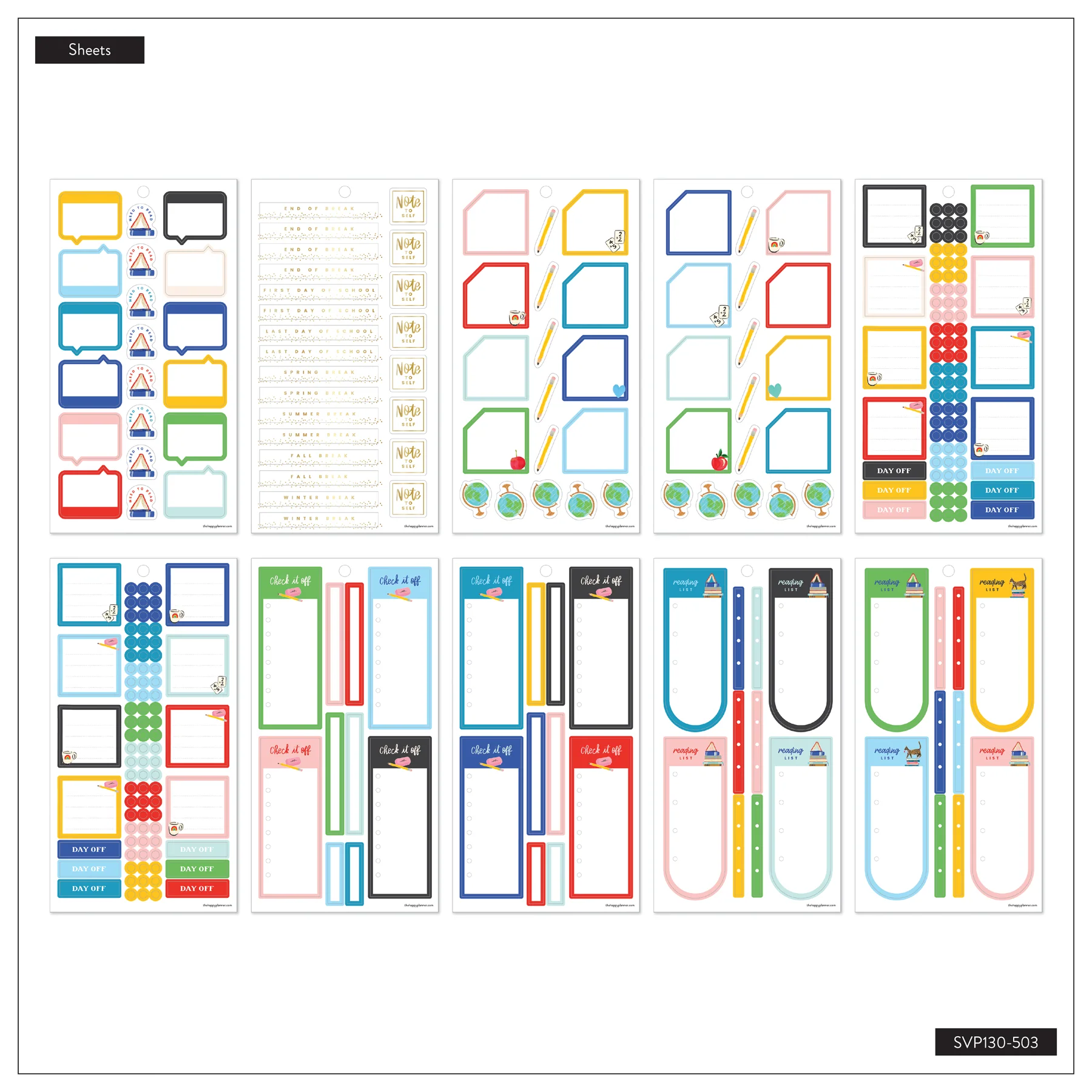 Bright Lessons Teacher - Value Pack Stickers - Image 9