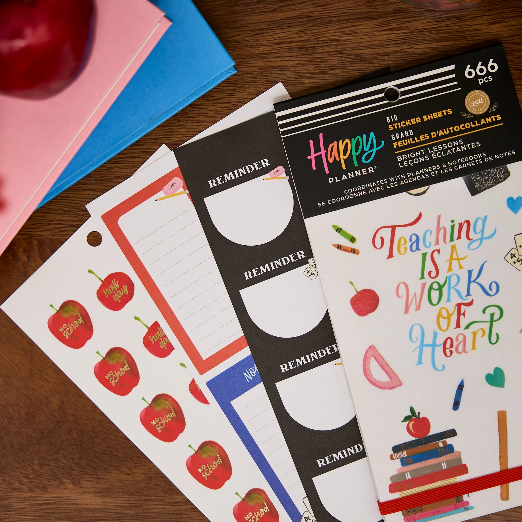 Bright Lessons Teacher - Value Pack Stickers - Big - Image 4