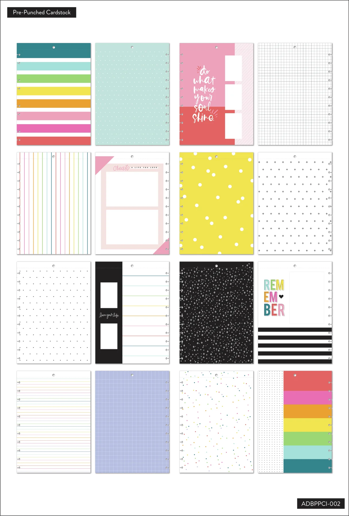 Brights - Prepunched Snap-In Photo Pages - Image 3