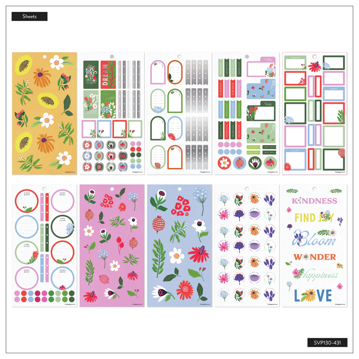 Brilliant Blooms - Value Pack Stickers - Mini - Image 6