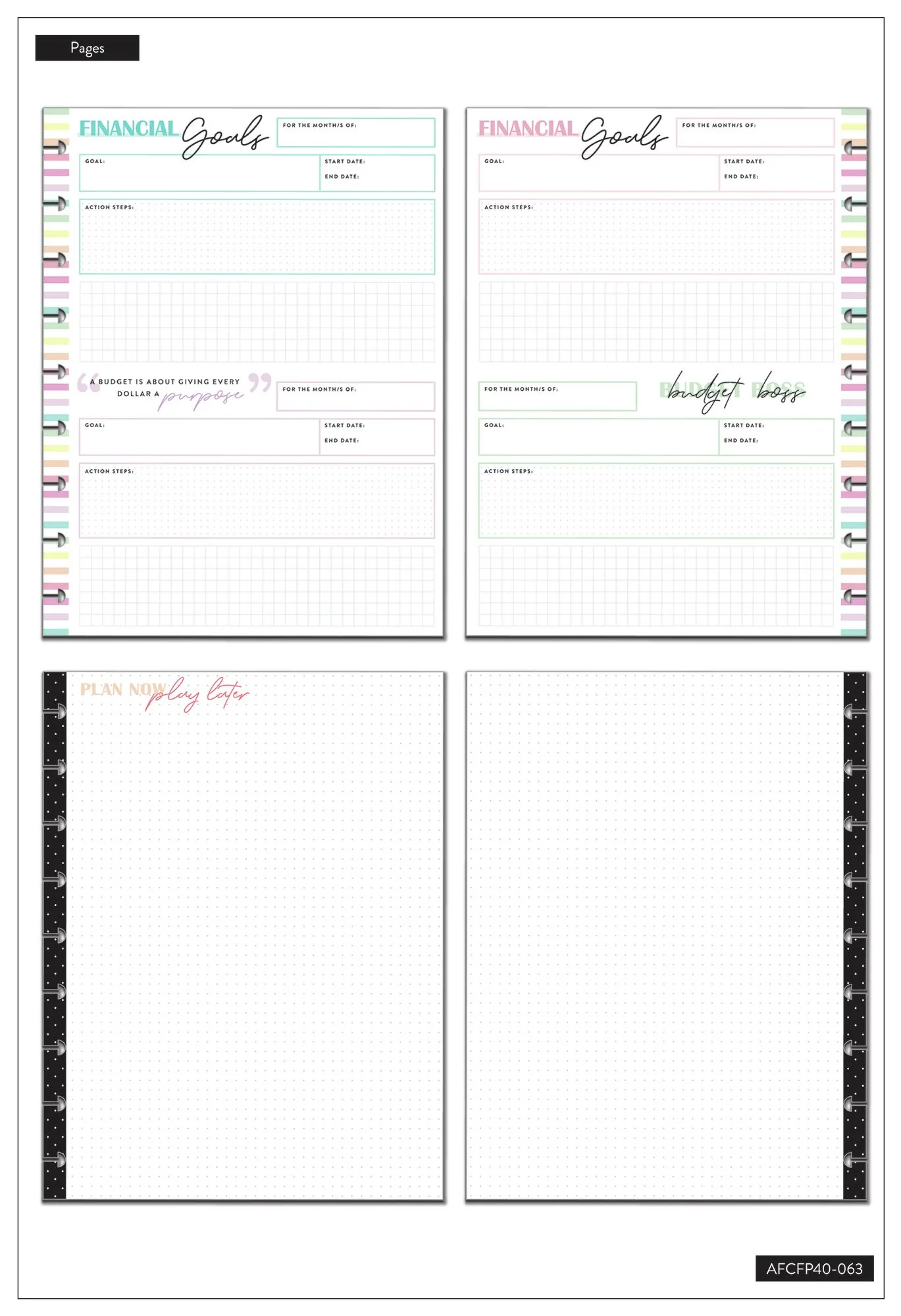 Budget Debt and Savings Classic Filler Paper - Image 5