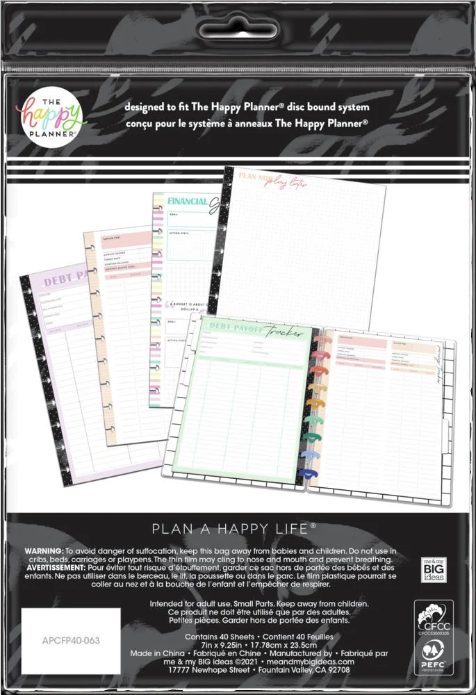 Budget Debt and Savings Classic Filler Paper - Image 6