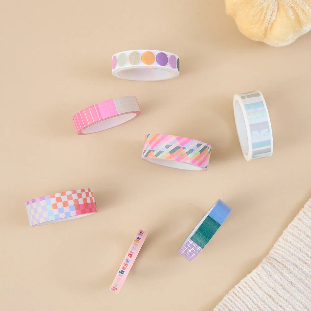 Building Blocks - Washi Tape - 7 Pack - Image 3