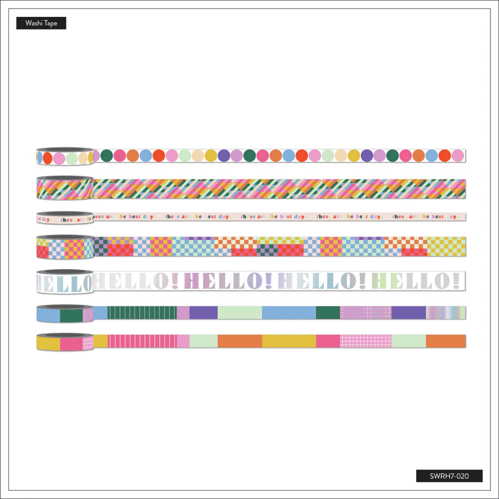 Building Blocks - Washi Tape - 7 Pack - Image 5