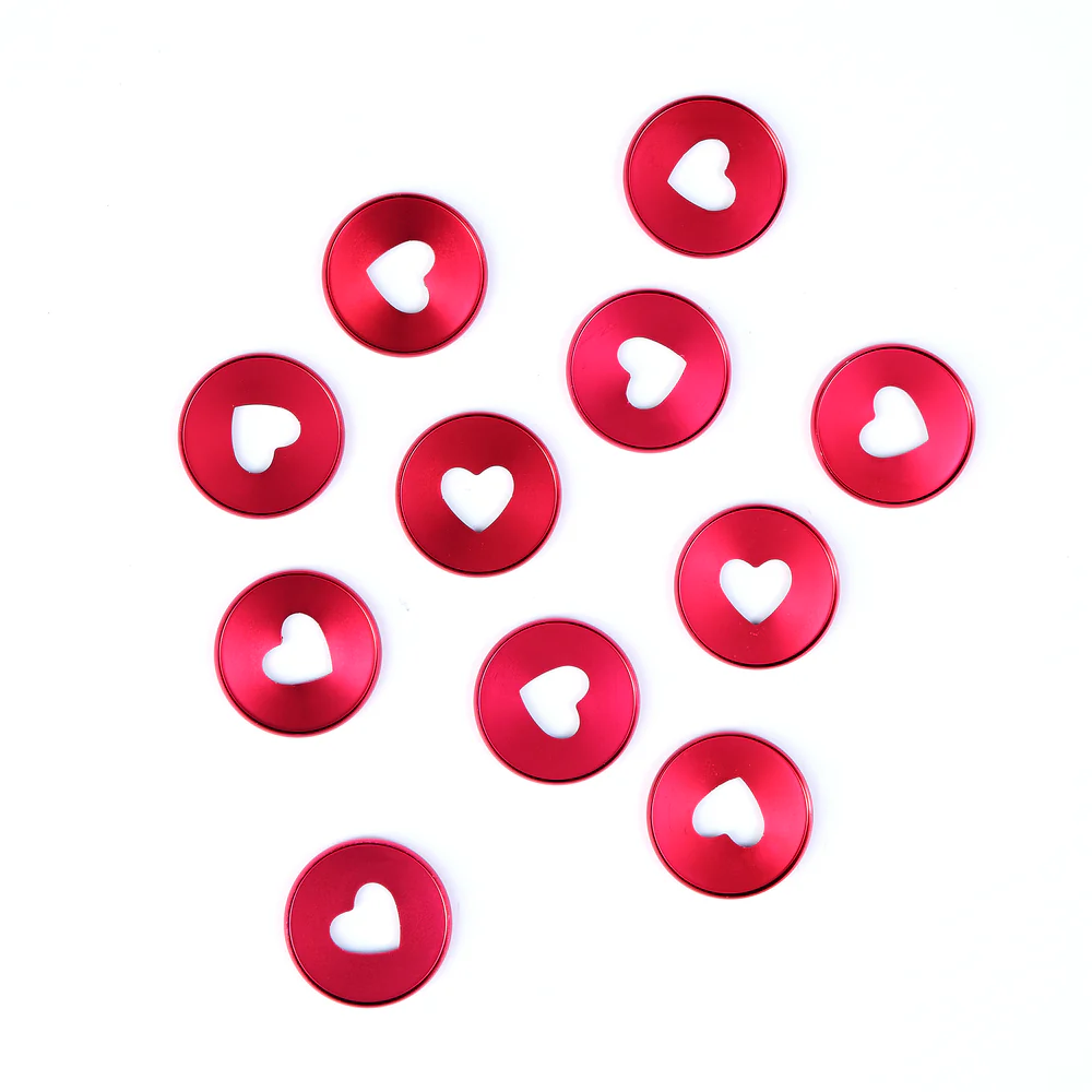 Burgundy - Expander Metal Disc Set - Image 4