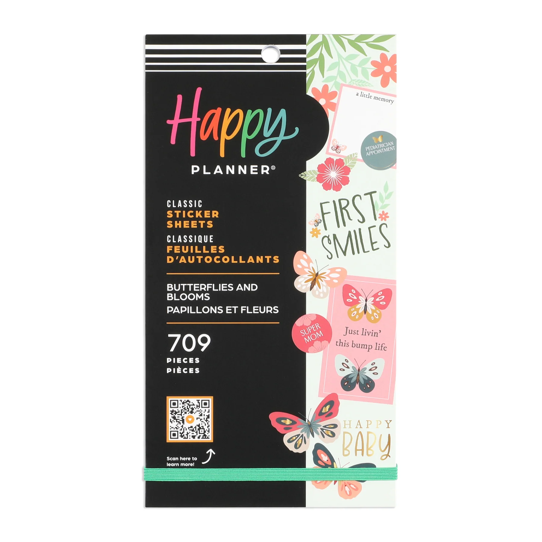 Butterflies and Blooms Baby - Value Pack Stickers - Image 5
