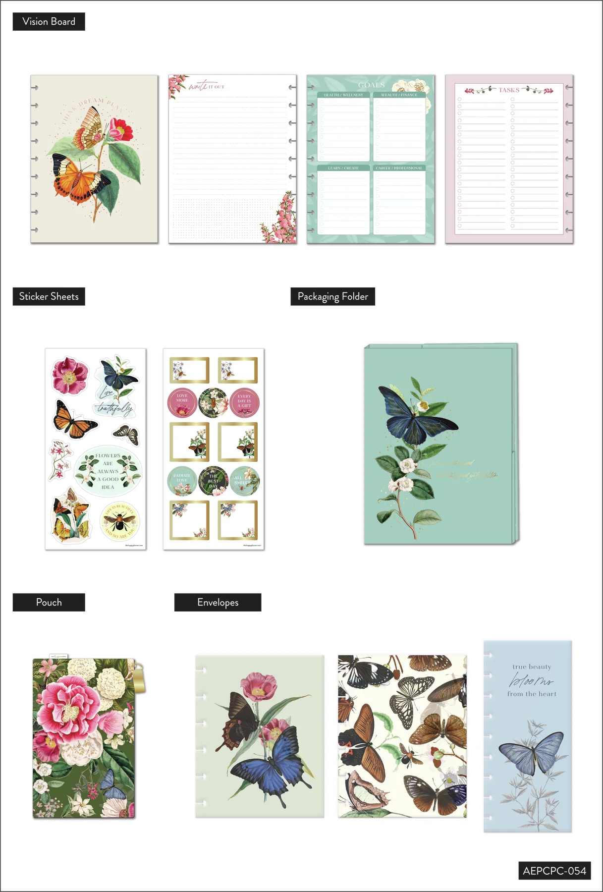 Butterflies & Blooms - Classic Planner Companion - Image 7
