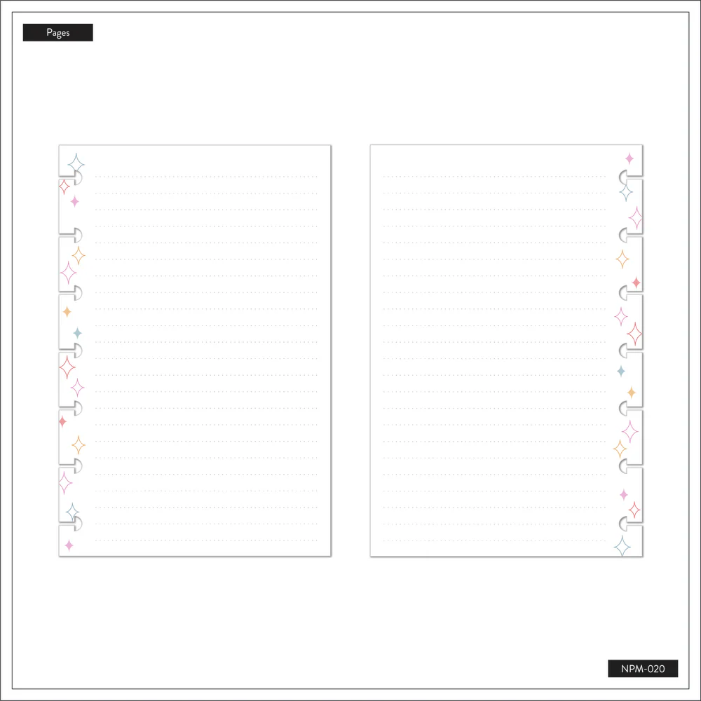 Butterfly Bliss - Dotted Lined Mini Notebook - 60 Sheets - Image 7