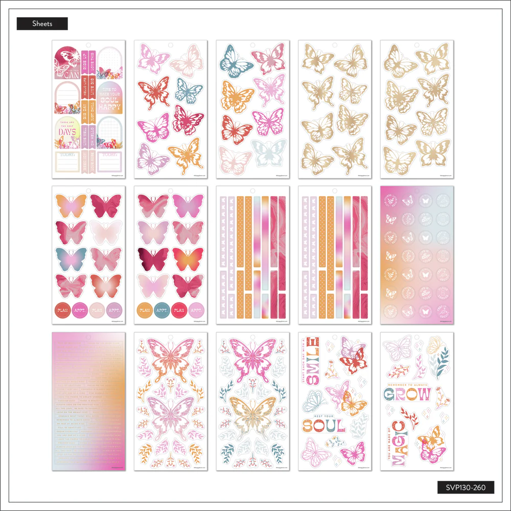 Butterfly Bliss - Value Pack Stickers - Image 7