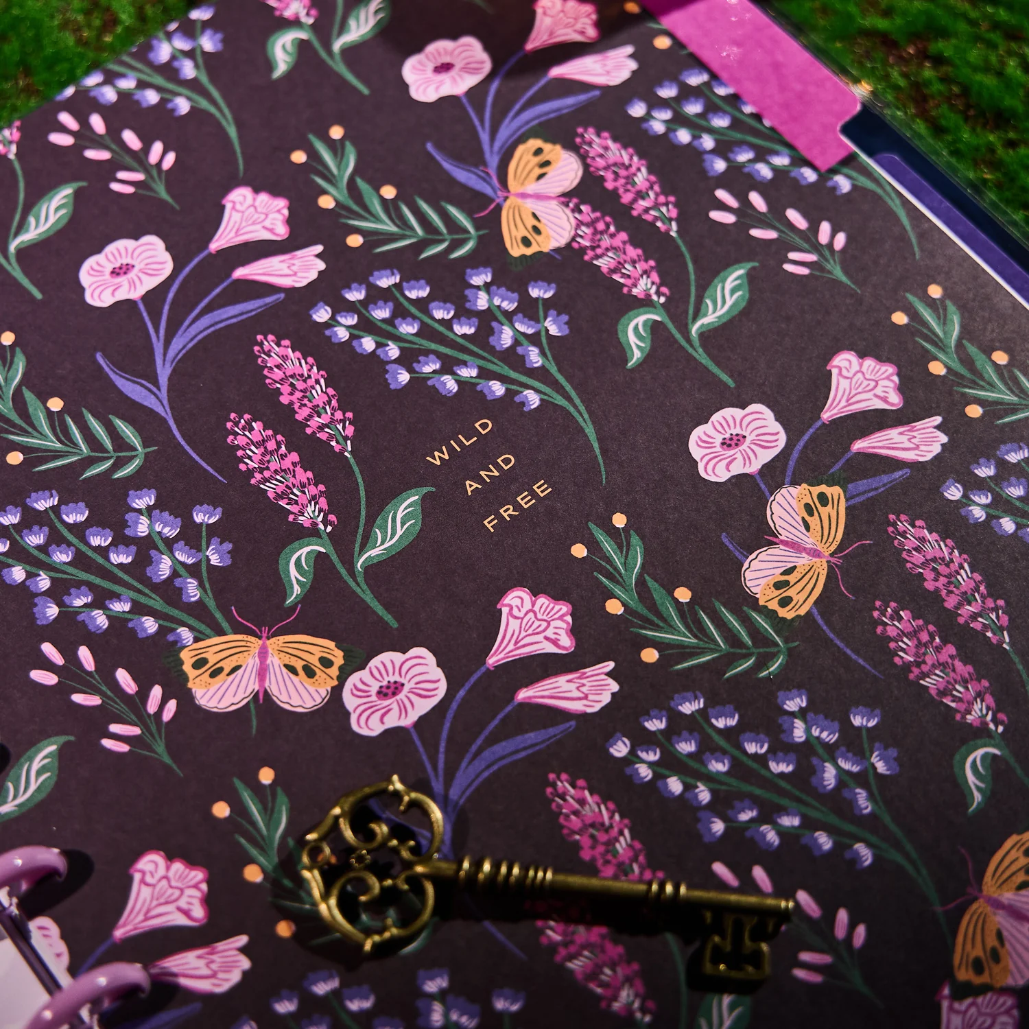 Butterfly Botanics - Dotted Lined Big Notebook - 60 Sheets - Image 2