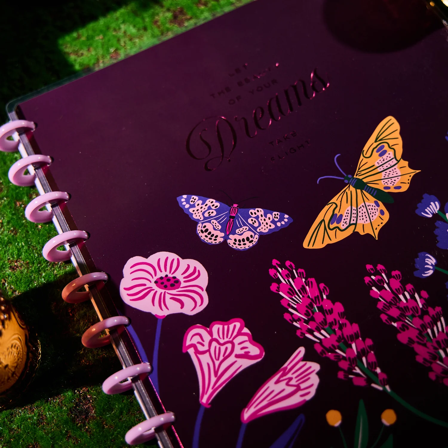 Butterfly Botanics - Dotted Lined Big Notebook - 60 Sheets - Image 7