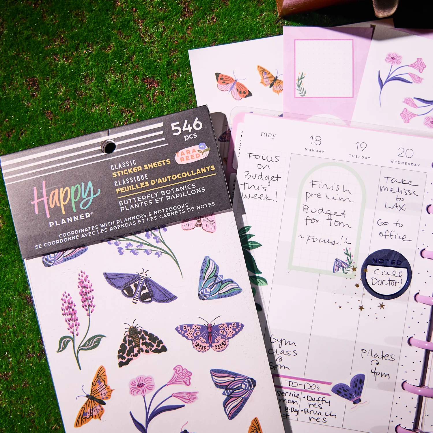 Butterfly Botanics - Value Pack Stickers  - Image 2