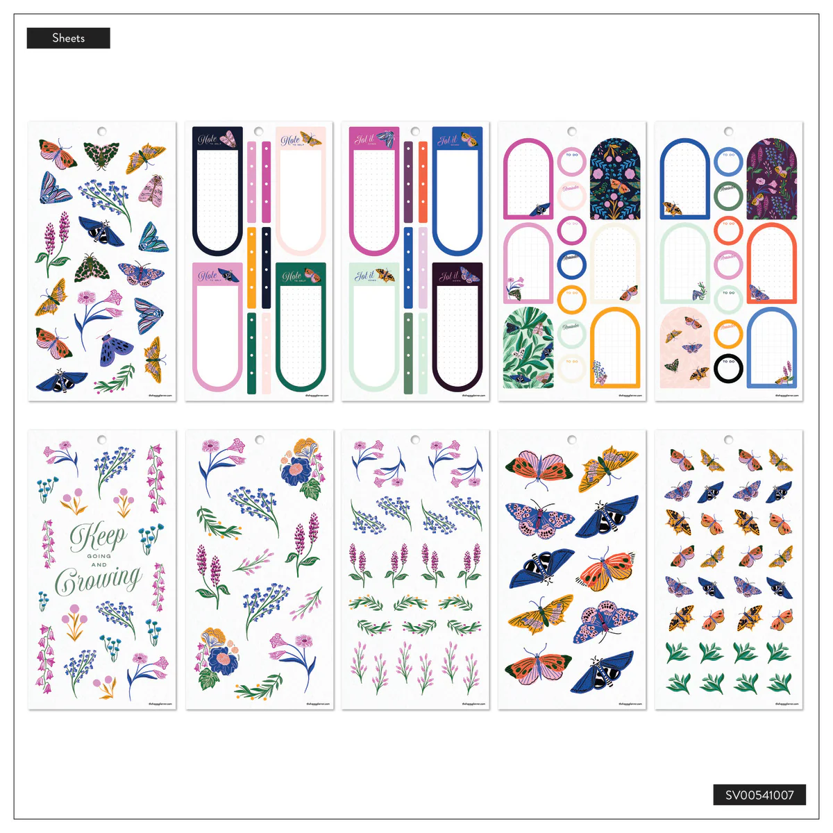 Butterfly Botanics - Value Pack Stickers  - Image 7