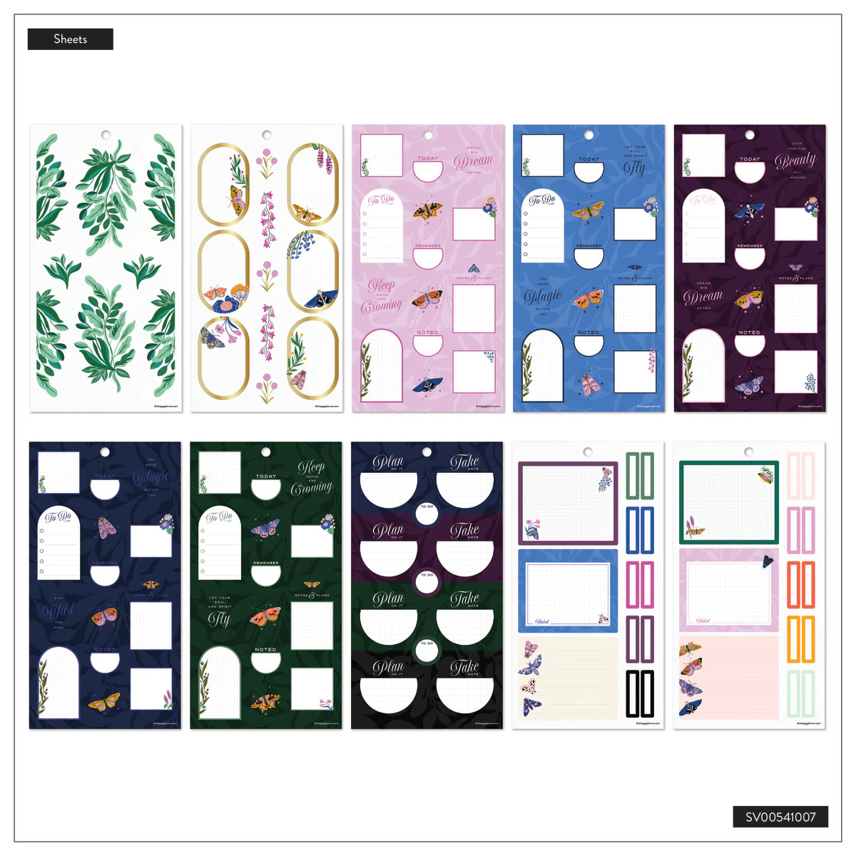 Butterfly Botanics - Value Pack Stickers  - Image 8