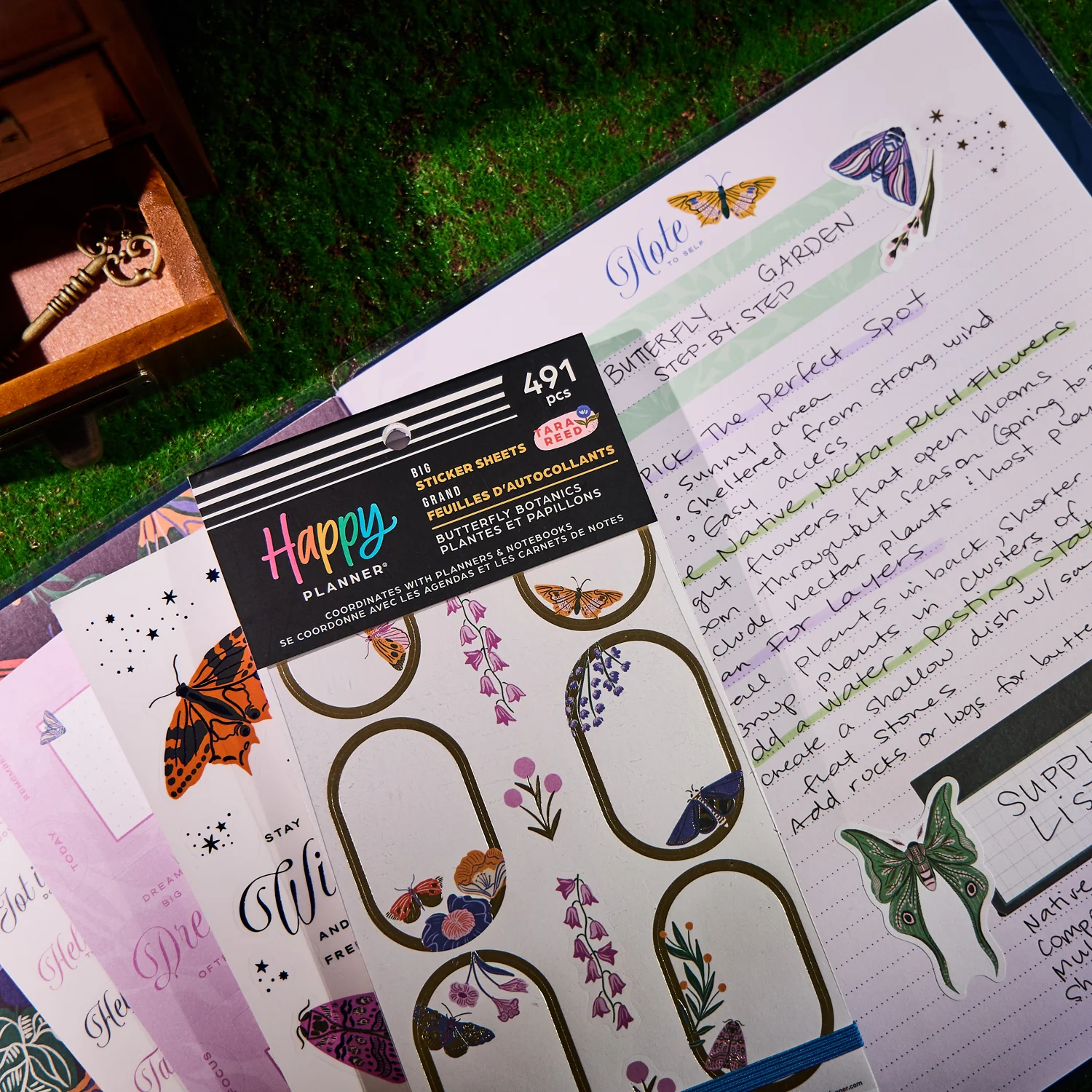 Butterfly Botanics - Value Pack Stickers - Big - Image 2