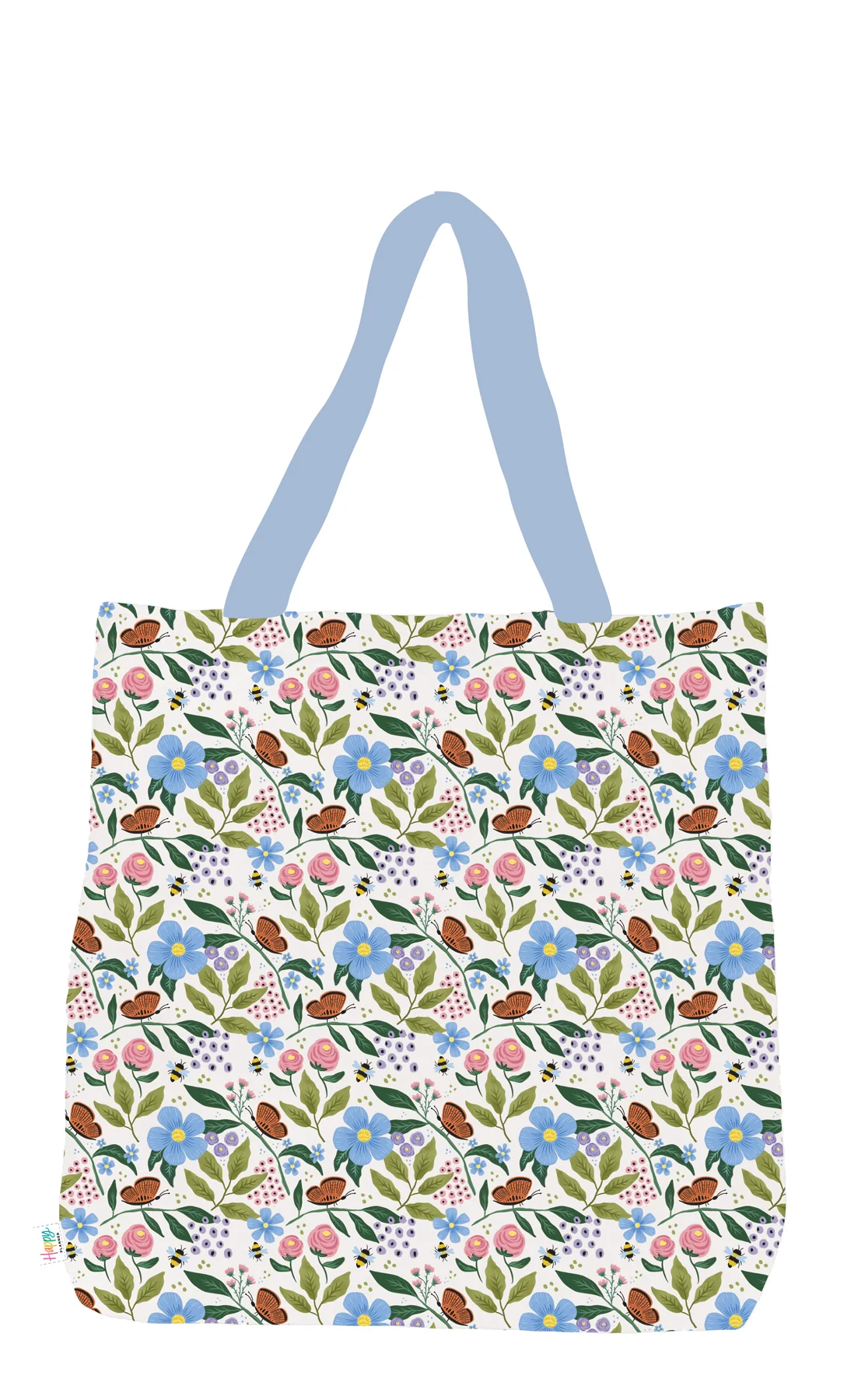 Buzzy Garden - Canvas Tote Bag - Image 3