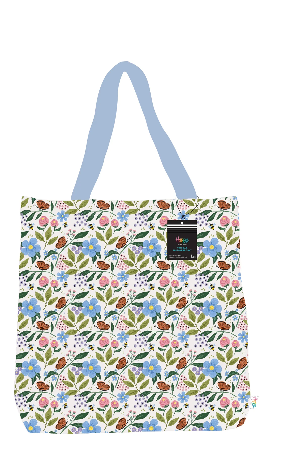 Buzzy Garden - Canvas Tote Bag - Image 5