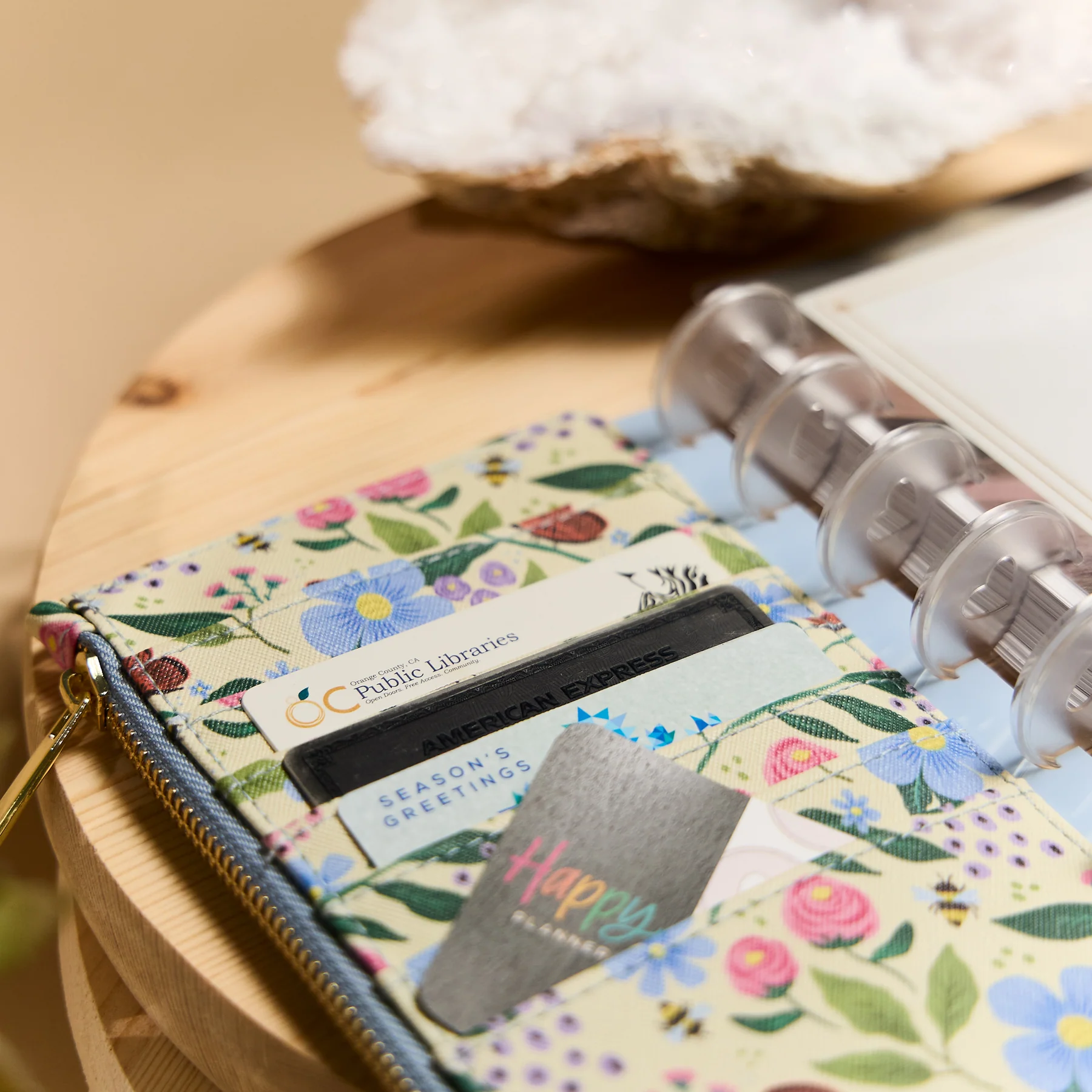 Buzzy Garden - Snap In Classic Card Holder Wallet - Image 10