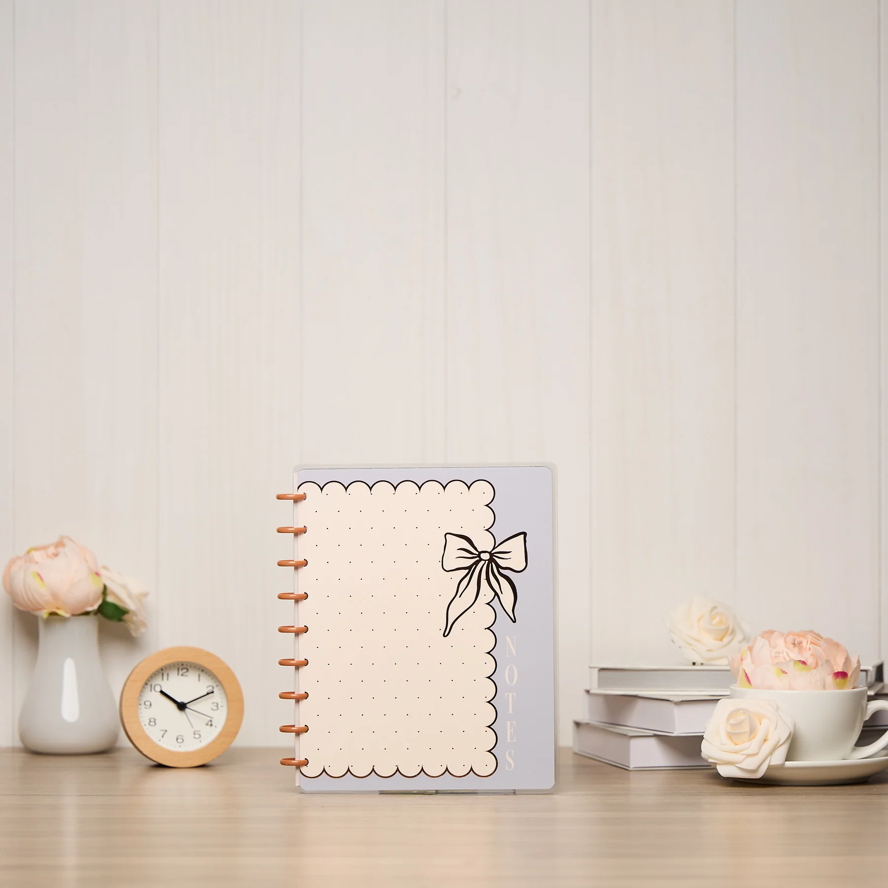 Café Coquette - Dotted Lined Classic Notebook - 60 Sheets - Image 3