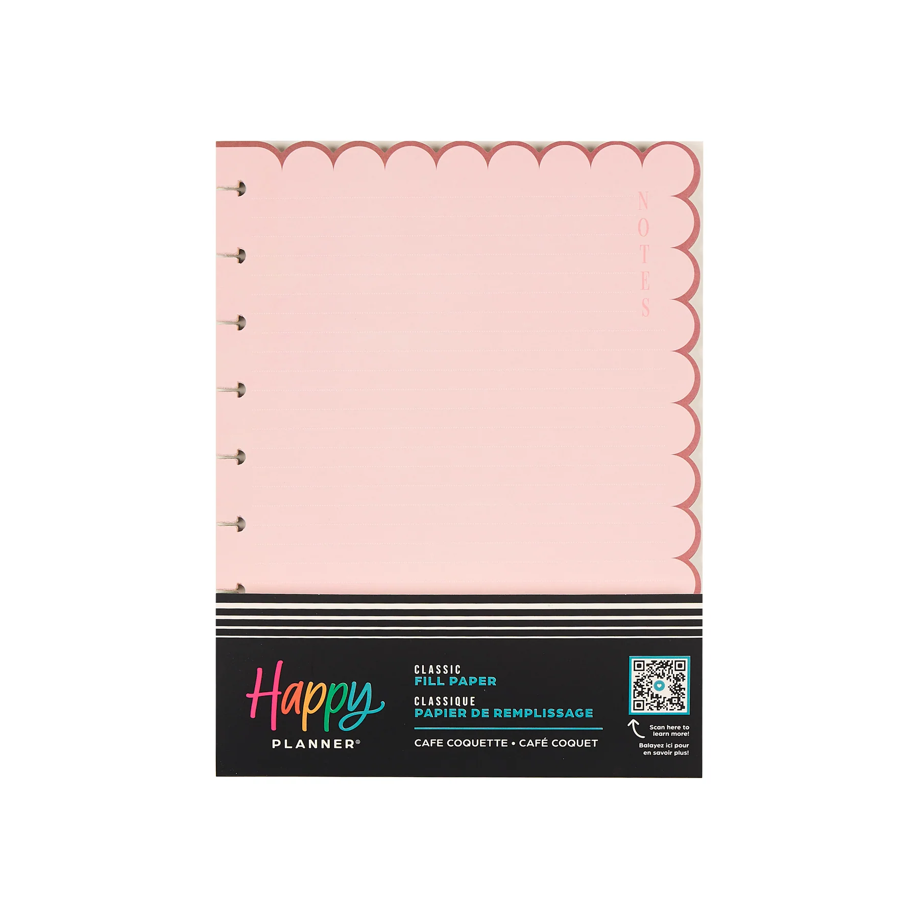 Café Coquette - Scalloped Edge Dotted Lined Classic Filler Paper - 40 Sheets - Image 11