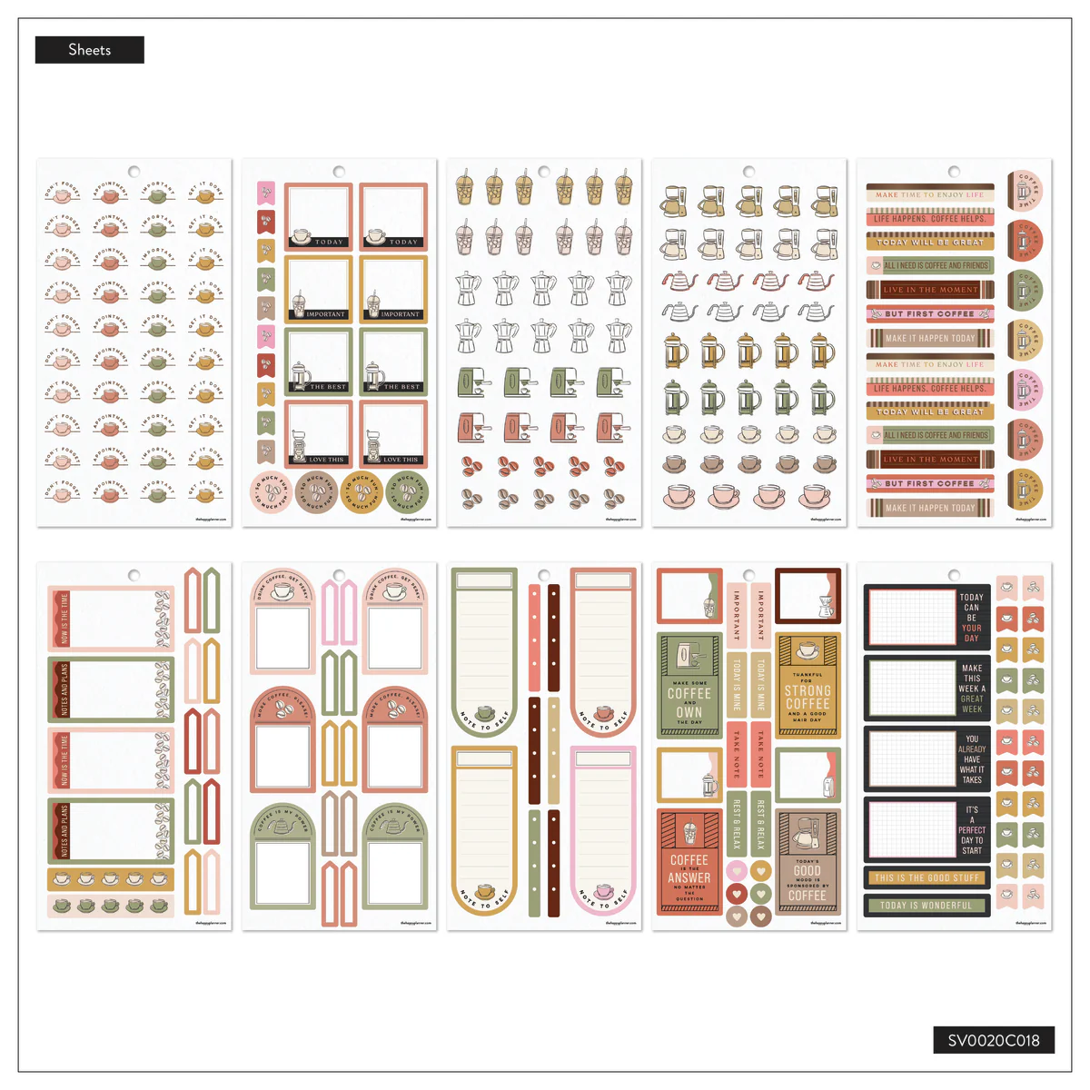 Cafécore - Value Pack Stickers - Image 6