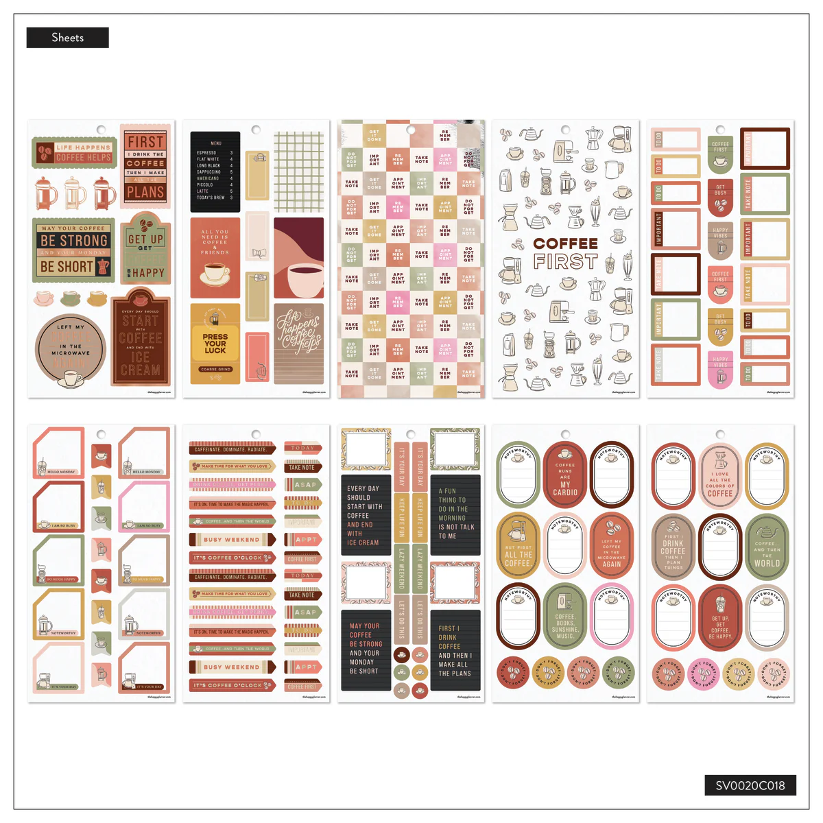Cafécore - Value Pack Stickers - Image 7