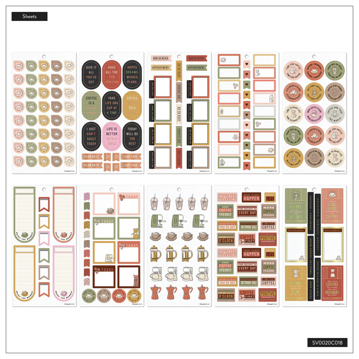 Cafécore - Value Pack Stickers - Image 8
