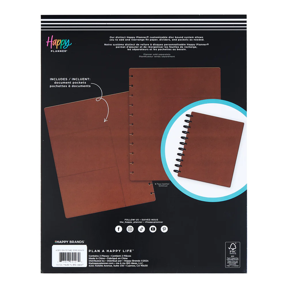 Camel - DELUXE Snap In Big Planner Cover - Image 4