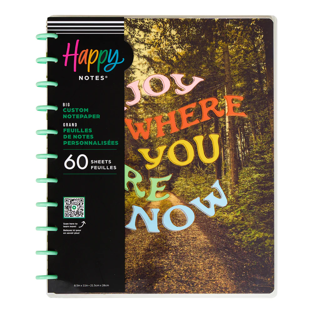 Camp Nostalgia - Dotted Lined + Dot Grid Big Notebook - 60 Sheets - Image 7