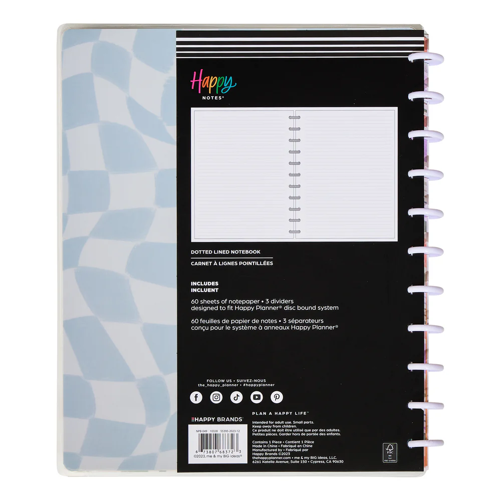 Canyon Modern - Dotted Lined Big Notebook - 60 Sheets - Image 8