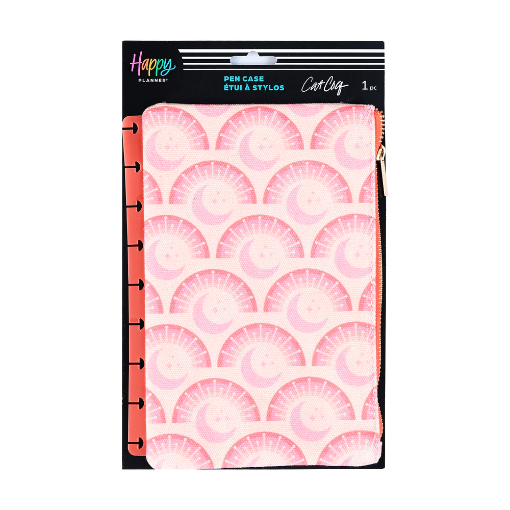 Cat Coq x Happy Planner Retro Sunset - Classic Snap In Pen Pouch - Image 4