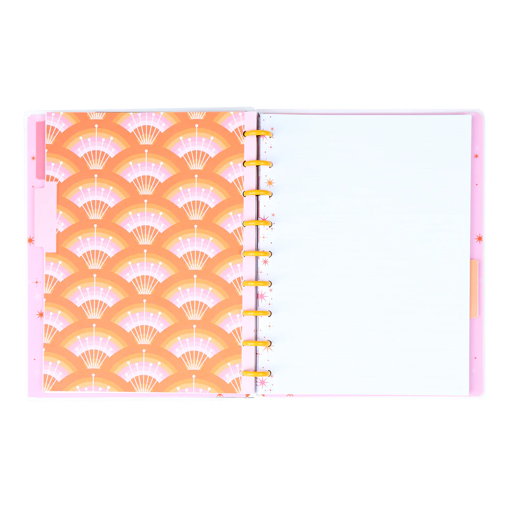 Cat Coq x Happy Planner Retro Sunset - Dotted Lined Classic Notebook - 60 Sheets - Image 5