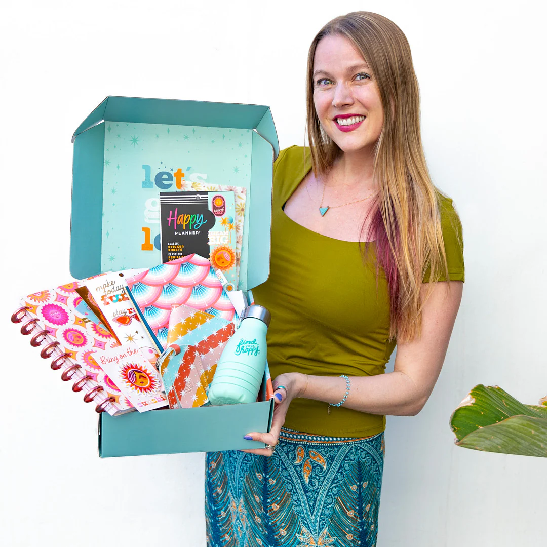Cat Coq x Happy Planner Retro Sunset Traveler - Be Happy Box - Image 13