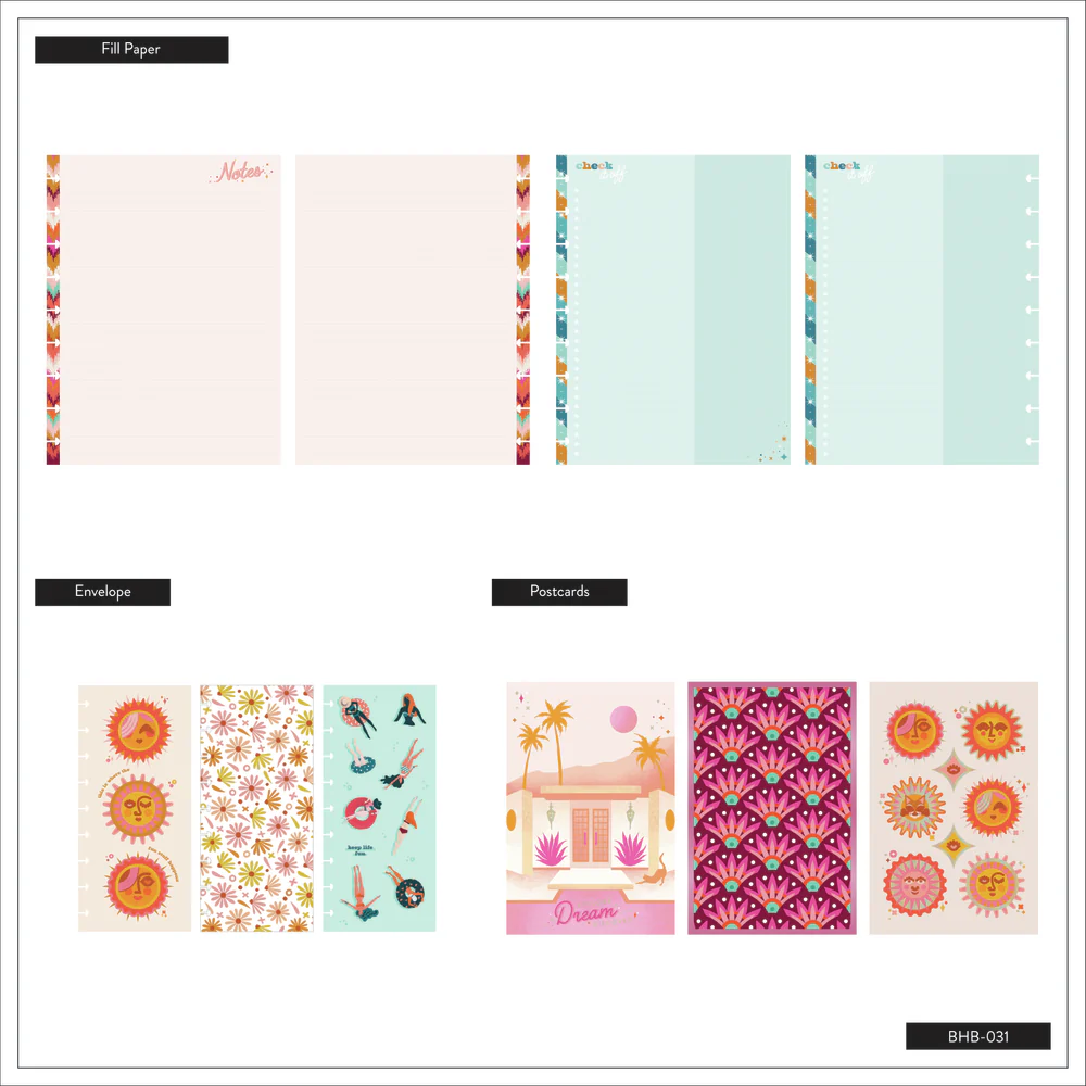 Cat Coq x Happy Planner Retro Sunset Traveler - Be Happy Box - Image 18