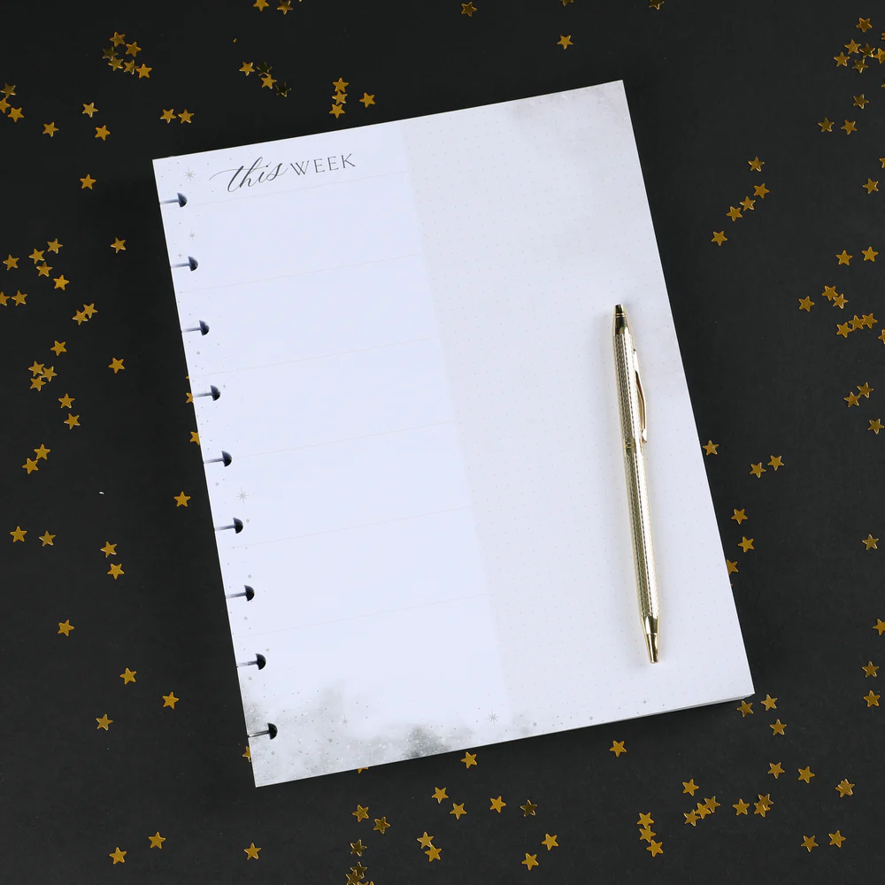 Celestial Elegance - Block Notepad - Classic - 100 Sheets - Image 3