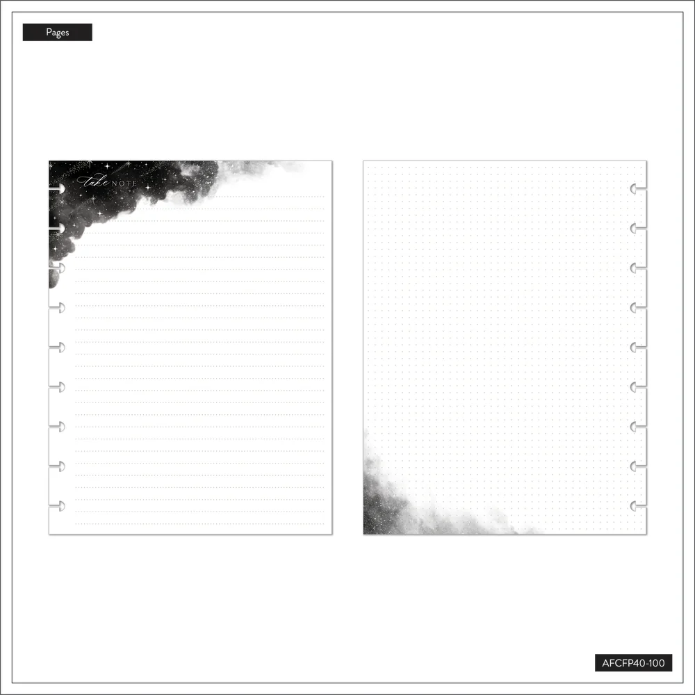 Celestial Elegance - Dotted Lined Classic Filler Paper - 40 Sheets - Image 5