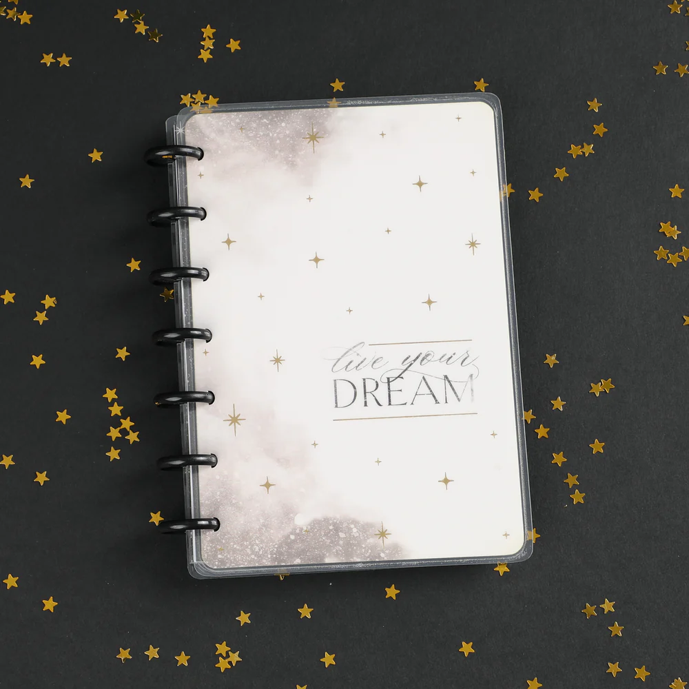 Celestial Elegance - Dot Grid Mini Notebook - 60 Sheets - Image 4