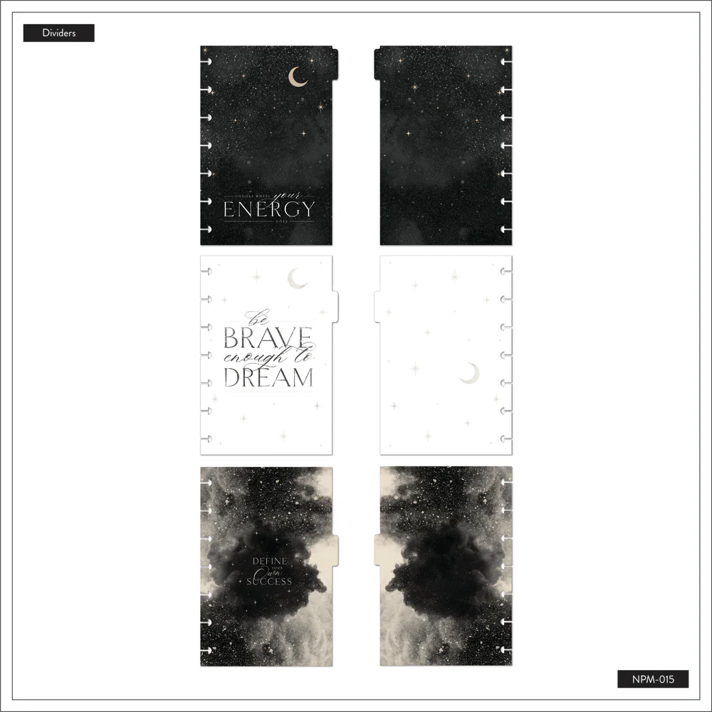 Celestial Elegance - Dot Grid Mini Notebook - 60 Sheets - Image 6